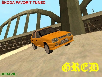 Skoda Favorit tuned